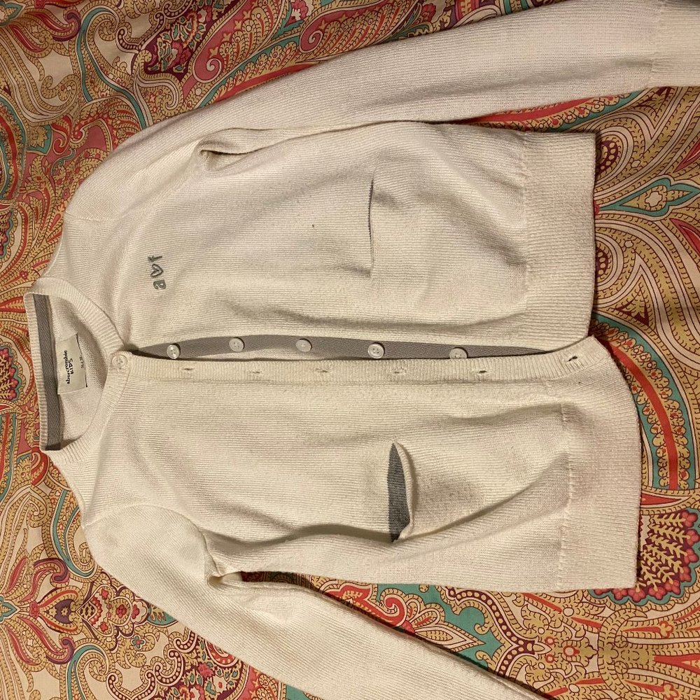 button up sweater